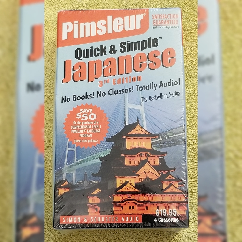 Pimsleur Quick & Simple Japanese 3rd Edition